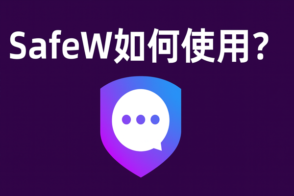 SafeW软件下载如何查看历史记录？